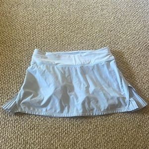 Pastel Blue Platted Lululemon Skirt